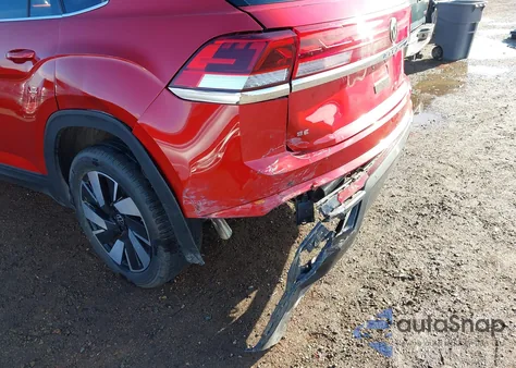 2024 Volkswagen Atlas Cross Sport 2.0T Se W/Technology from USA, damaged, VIN 1V2WE2CA2RC240852